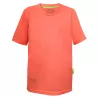 T-shirt de sport enfant en micro-polyester respirant, coupe ajustée, manches montées, 135 g/m²