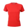 T-shirt de sport femme manches raglan en micro-polyester respirant, coupe ajustée, 135 g/m²
