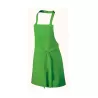 Tablier à bavette enfant en polyester et coton avec poche, 220 g/m²
