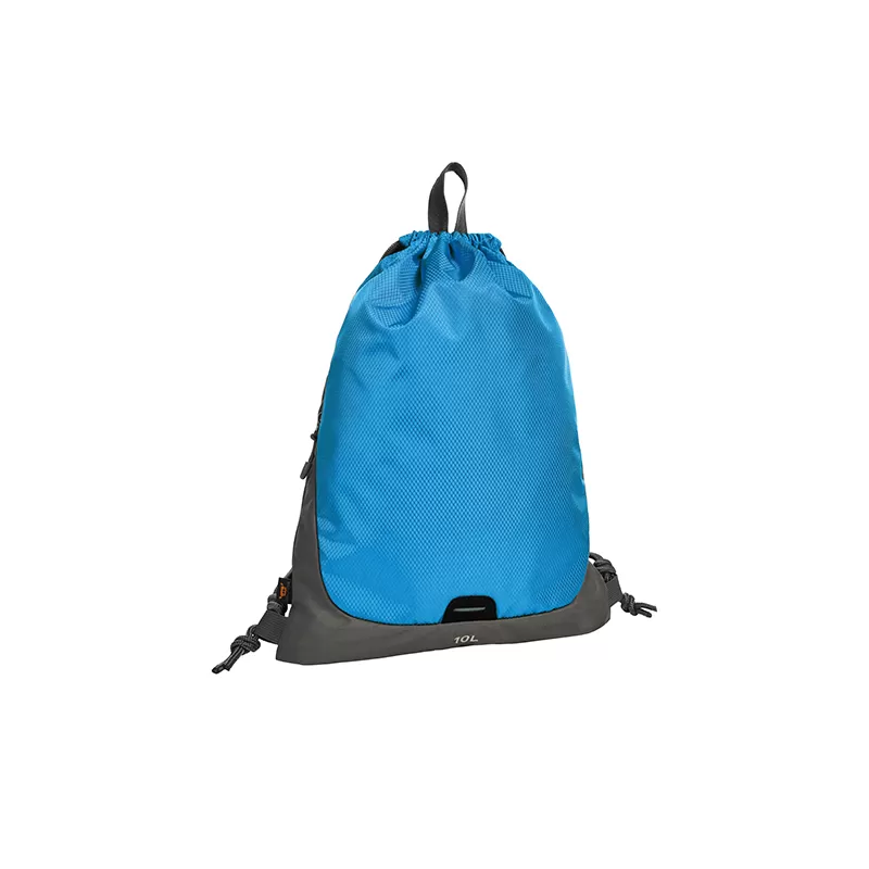 Grand sac à dos avec cordon de serrage, compartiment avec poche zippée sur le côté