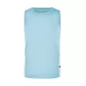 Débardeur homme de course bicolore, léger et respirant en polyester, 140 g/m²