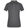 Polo femme fashion en coton fin piqué classique, 195 g/m²