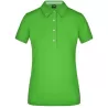 Polo femme fashion en coton fin piqué classique, 195 g/m²