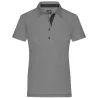 Polo femme fashion en coton fin piqué classique, 195 g/m²