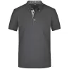 Polo homme fashion en coton fin piqué classique, 195 g/m²