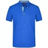 Polo homme fashion en coton fin piqué classique, 195 g/m²
