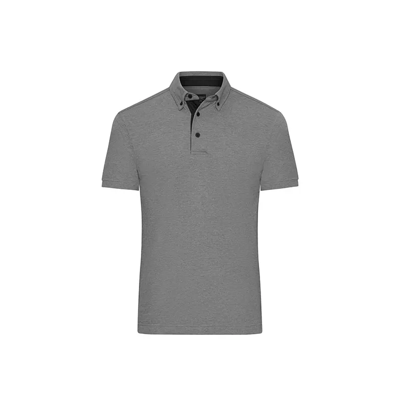 Polo homme fashion en coton fin piqué classique, 195 g/m²