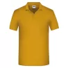 Polo de travail homme bio résistant manches courtes, 200 g/m²