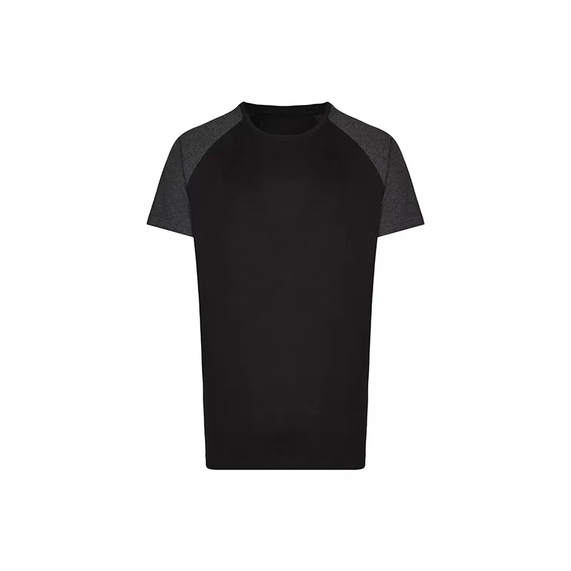 T-shirt coupe classique longue manches raglan en coton prérétréci, 160 g/m²