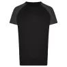 T-shirt coupe classique longue manches raglan en coton prérétréci, 160 g/m²