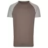 T-shirt coupe classique longue manches raglan en coton prérétréci, 160 g/m²