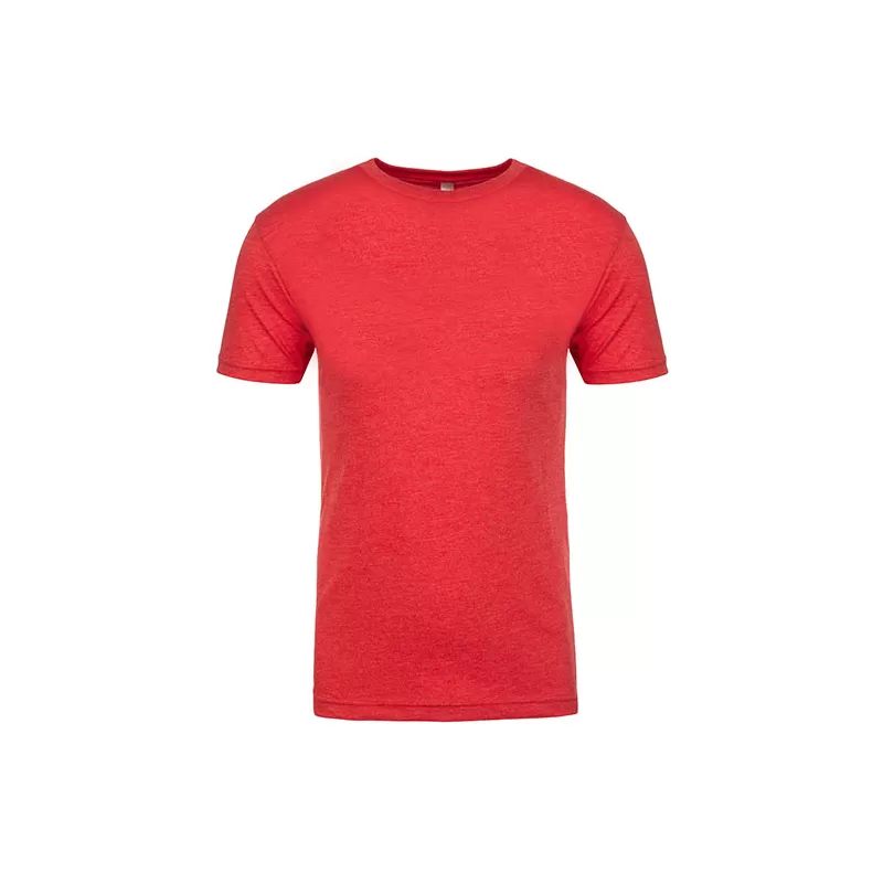 T-shirt unisexe triblend col rond, manches courtes, 145 g/m²