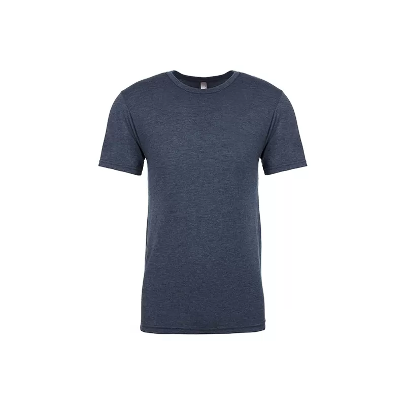T-shirt unisexe triblend col rond, manches courtes, 145 g/m²