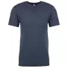 T-shirt unisexe triblend col rond, manches courtes, 145 g/m²