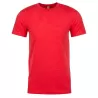 T-shirt unisexe coton-polyester col rond, manches courtes, 145 g/m²