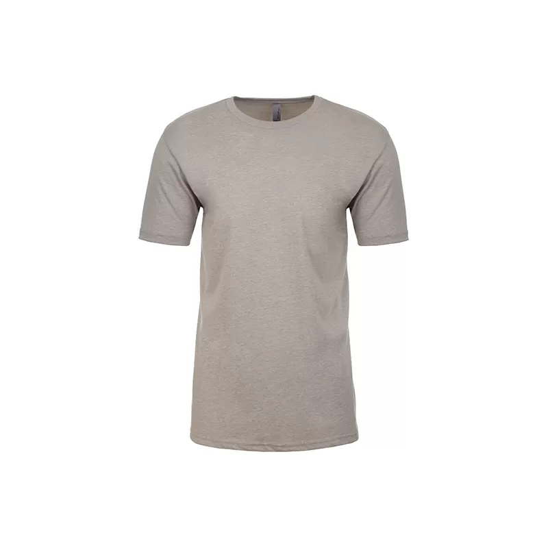 T-shirt unisexe coton-polyester col rond, manches courtes, 145 g/m²