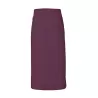 Tablier long sans bavette en coton avec poche avant, 200 g/m²