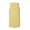 Tablier long sans bavette en coton avec poche avant, 200 g/m²