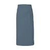 Tablier long sans bavette en coton avec poche avant, 200 g/m²