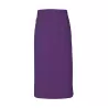 Tablier long sans bavette en coton avec poche avant, 200 g/m²