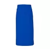 Tablier long sans bavette en coton avec poche avant, 200 g/m²