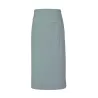 Tablier long sans bavette en coton avec poche avant, 200 g/m²