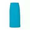 Tablier long sans bavette en coton avec poche avant, 200 g/m²
