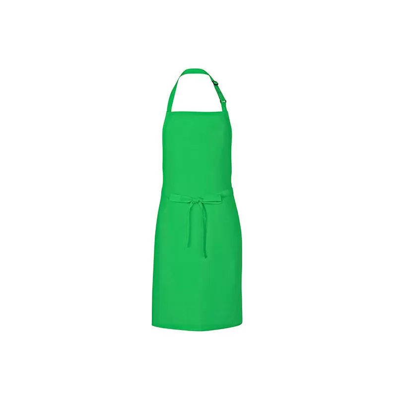 Tablier avec bavette multi-usages en coton et polyester renforcés, 200 g/m²