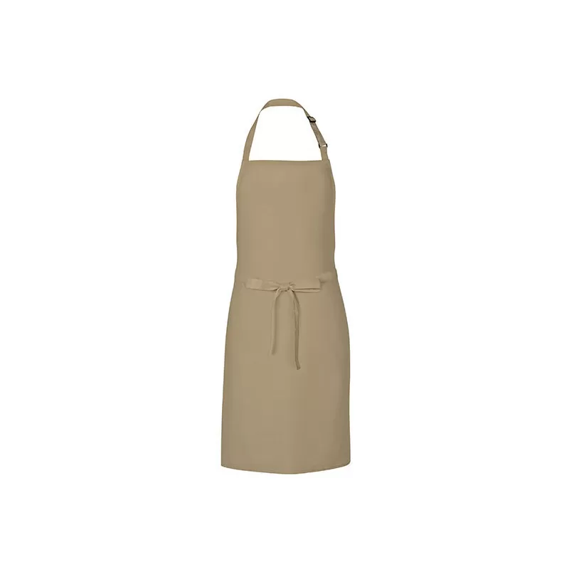Tablier avec bavette multi-usages en coton et polyester renforcés, 200 g/m²