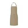 Tablier avec bavette multi-usages en coton et polyester renforcés, 200 g/m²