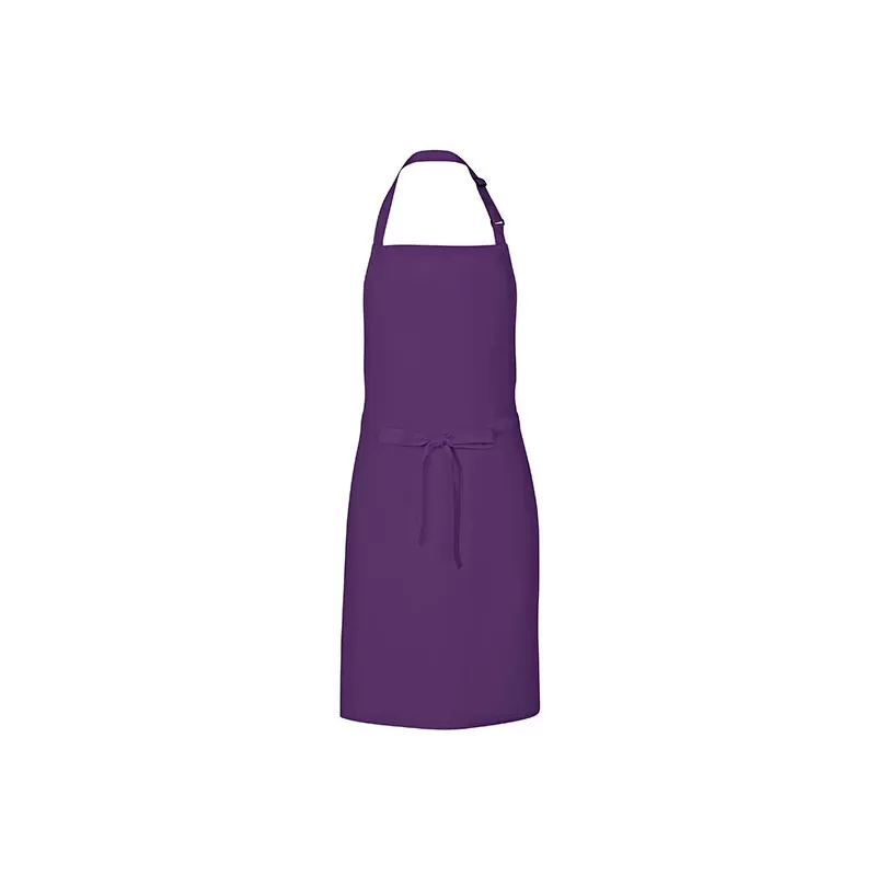 Tablier avec bavette multi-usages en coton et polyester renforcés, 200 g/m²