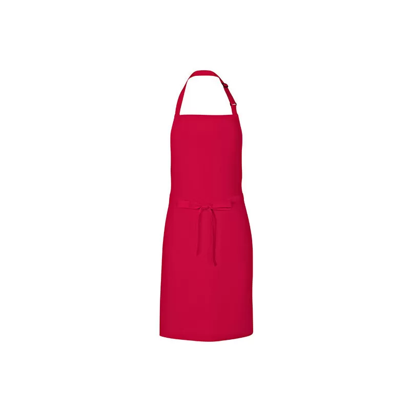 Tablier avec bavette multi-usages en coton et polyester renforcés, 200 g/m²