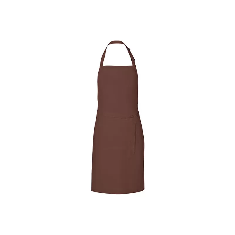 Tablier de barbecue en coton et polyester sergé, poche avant, 200 g/m²
