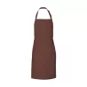 Tablier de barbecue en coton et polyester sergé, poche avant, 200 g/m²