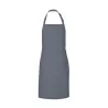 Tablier de barbecue en coton et polyester sergé, poche avant, 200 g/m²