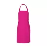 Tablier de barbecue en coton et polyester sergé, poche avant, 200 g/m²