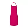 Tablier de barbecue en coton et polyester sergé, poche avant, 200 g/m²