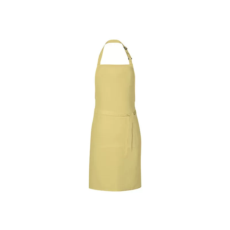 Tablier de barbecue en coton et polyester sergé, poche avant, 200 g/m²