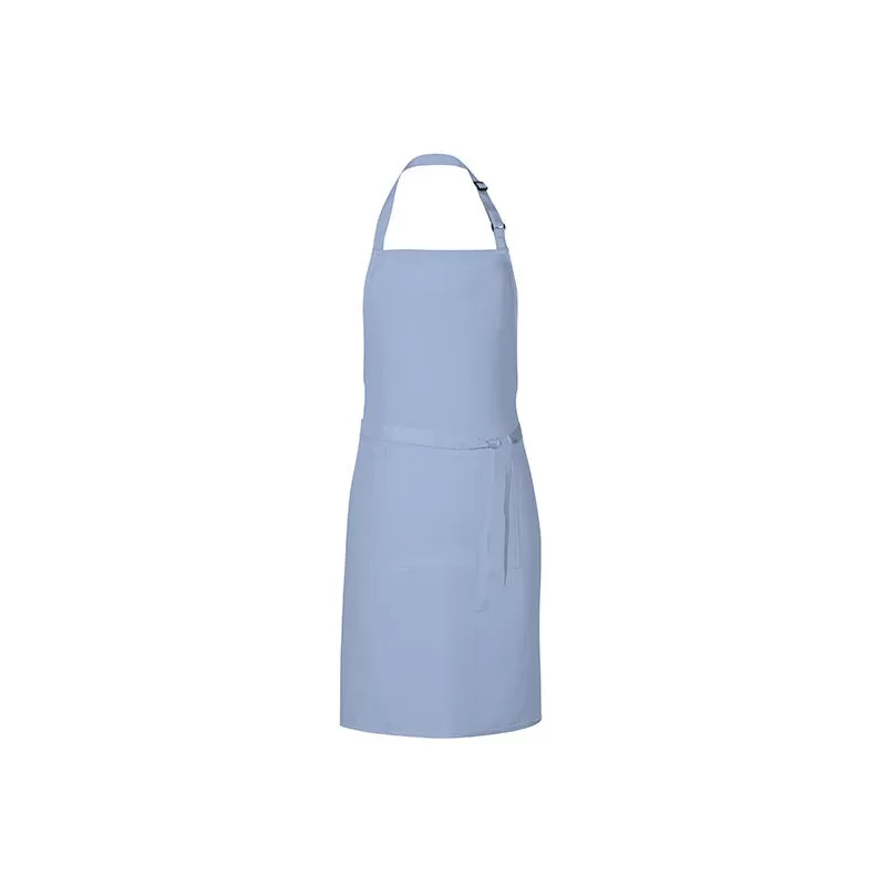 Tablier de barbecue en coton et polyester sergé, poche avant, 200 g/m²