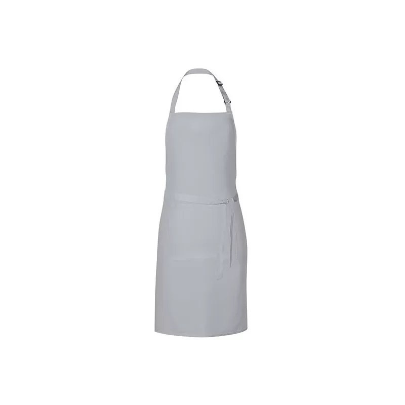 Tablier de barbecue en coton et polyester sergé, poche avant, 200 g/m²