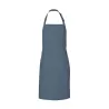 Tablier de barbecue en coton et polyester sergé, poche avant, 200 g/m²