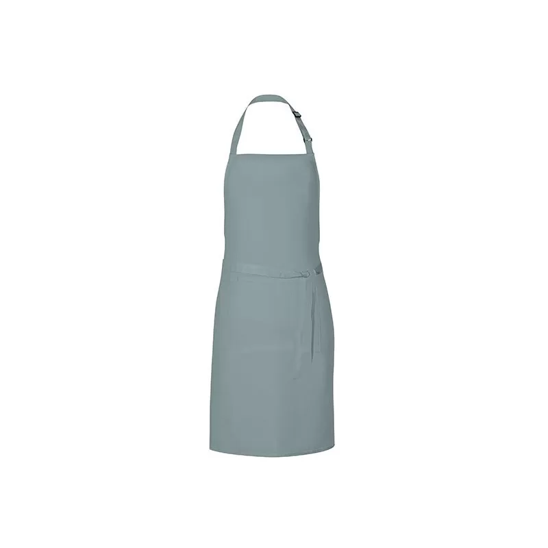 Tablier de barbecue en coton et polyester sergé, poche avant, 200 g/m²