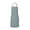 Tablier de barbecue en coton et polyester sergé, poche avant, 200 g/m²