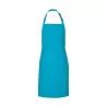 Tablier de barbecue en coton et polyester sergé, poche avant, 200 g/m²