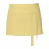 Tablier de cuisine court en coton sergé avec grande poche avant, 200 g/m²