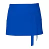 Tablier de cuisine court en coton sergé avec grande poche avant, 200 g/m²