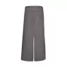 Tablier de bistro long avec poches et fente confortable, 240 g/m²