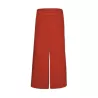 Tablier de bistro long avec poches et fente confortable, 240 g/m²