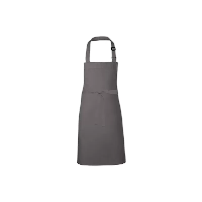 Tablier de barbecue ajustable en polyester et coton, 240 g/m²