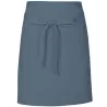 Tablier de cuisine court sans poche en coton et polyester sergé, 200 g/m²